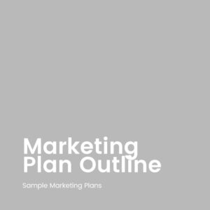 Marketing plan outline